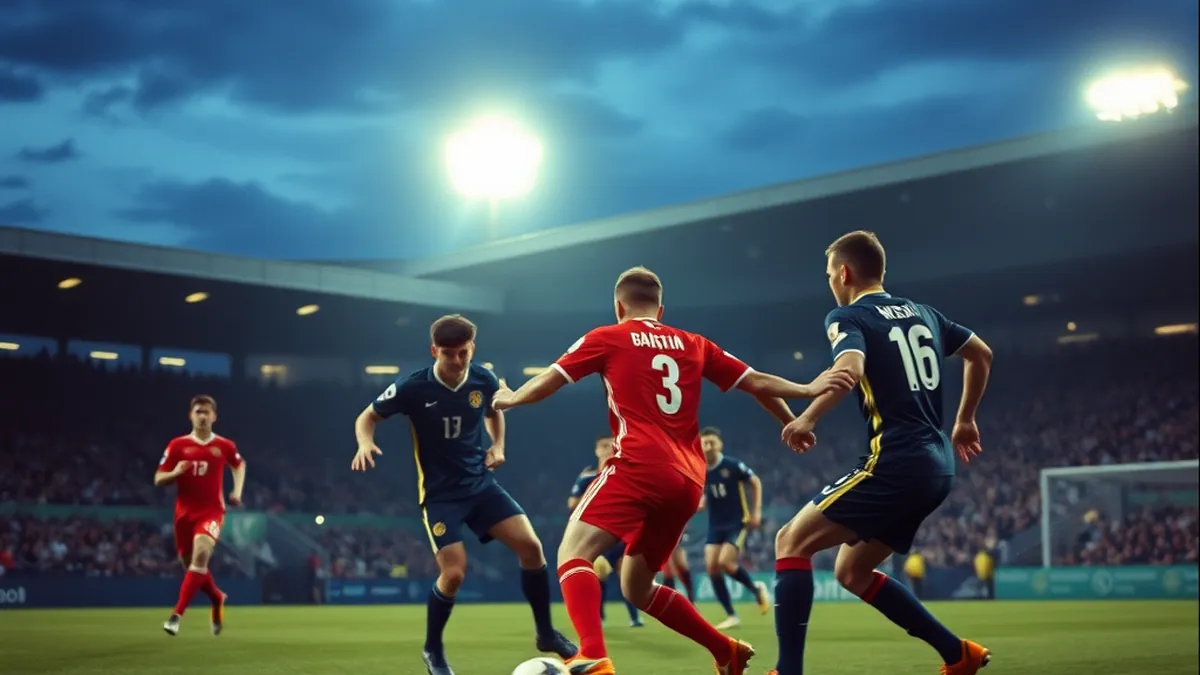 Dunkerque takes on Standard Liege in friendly match